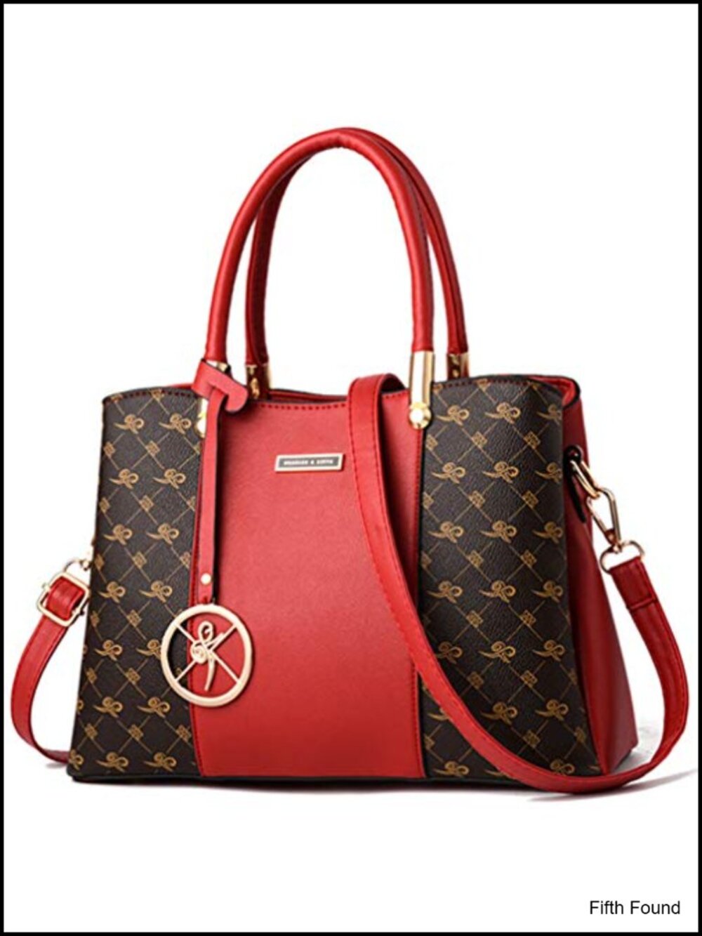 PU Leather Satchel Handbag Tote Crossbody Shoulder Bag